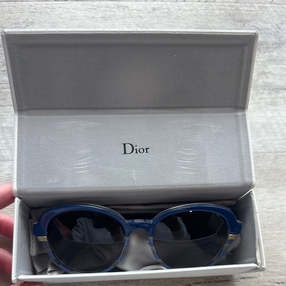 Dior Navy Blue Sunglasses